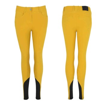 Ridebukser Agata knægrip Dame str 34 Gul