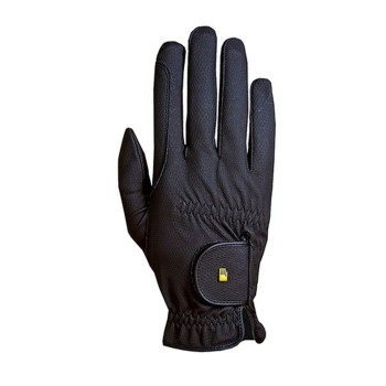 Ridehandske str 4 Roeckl Sort Ridehandske str 4 Roeckl Sort