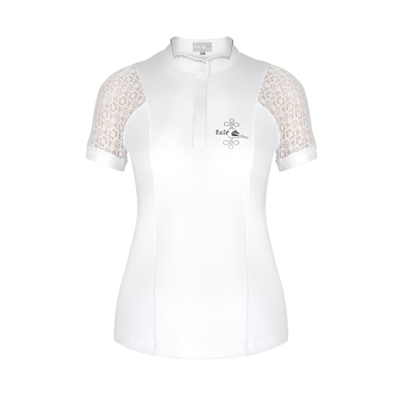 Stævnebluse Dame Hvid Fair Play Adrienne str 44