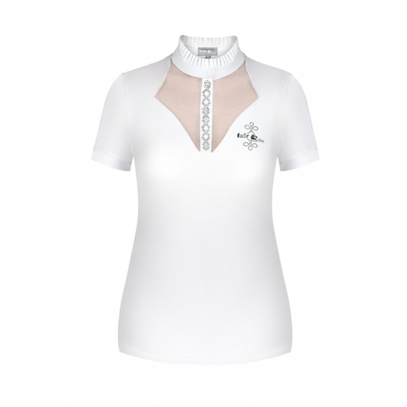 Stævnebluse Dame Hvid Fair Play Sophie str 44 Stævnebluse Dame Hvid Fair Play Sophie str 44