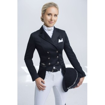 Stævnejakke vandafvisende sort str. 38 Beatrice Fairplay Stævnejakke vandafvisende sort str. 38 Beatrice Fairplay