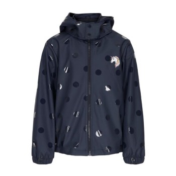 Regnjakke med enhjørning Equipage str 128