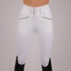Ridebukser Montar Emery Dame str 44 Hvid