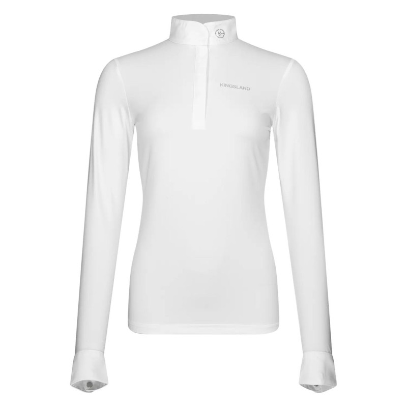 Stævnebluse Dame Hvid Kingsland Gloria str XL