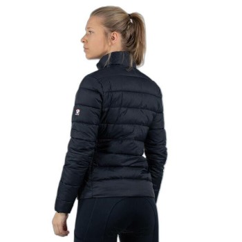 Quiltet Jakke str. 34 Dame Horze Alicia Letvægt Dunjakke Mørkeblå