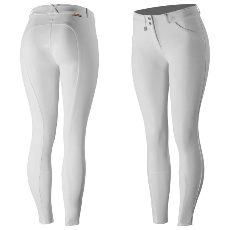 Ridebukser Grand Prix Dame str 40 Hvid