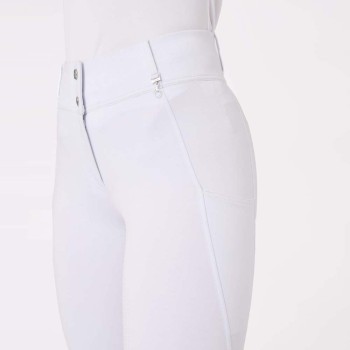 Ridebukser Mira Fullgrip Hvid dame str 42