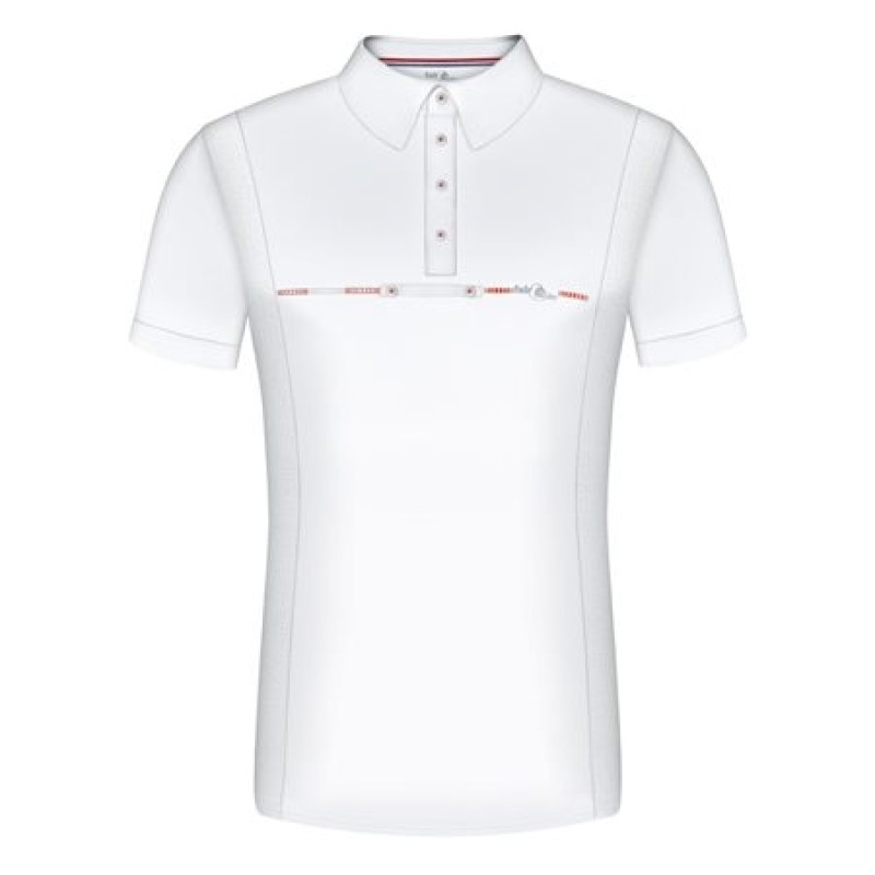 Stævnebluse Herre Hvid Fair Play David str L Stævnebluse Herre Hvid Fair Play David str L