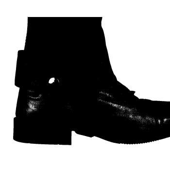 Leggins med rib str 8 år