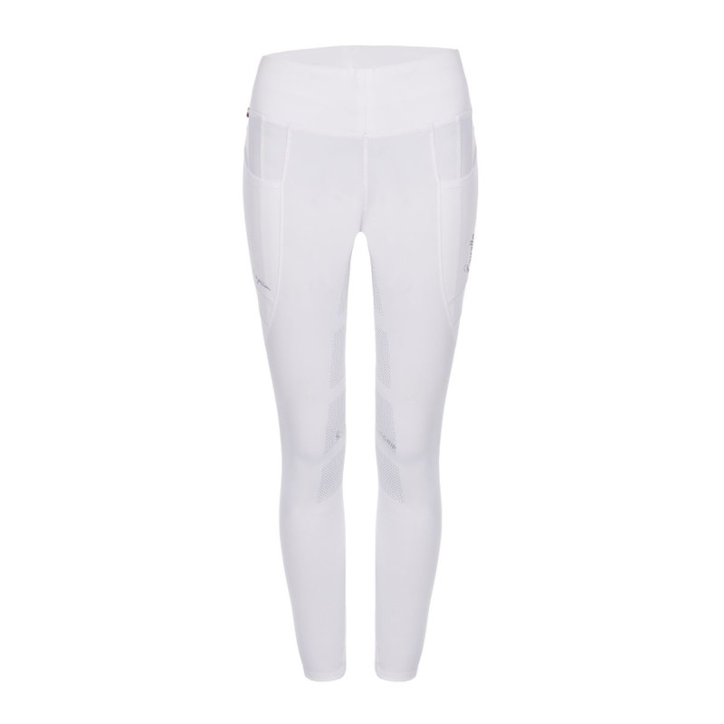 Ridebukser Cavallo Cavallin Tights Fullgrip Hvid str 32 Ridebukser Cavallo Cavallin Tights Fullgrip Hvid str 32
