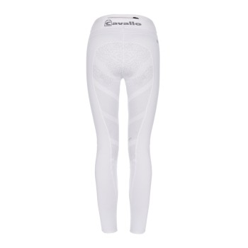 Ridebukser Cavallo Cavallin Tights Fullgrip Hvid str 32