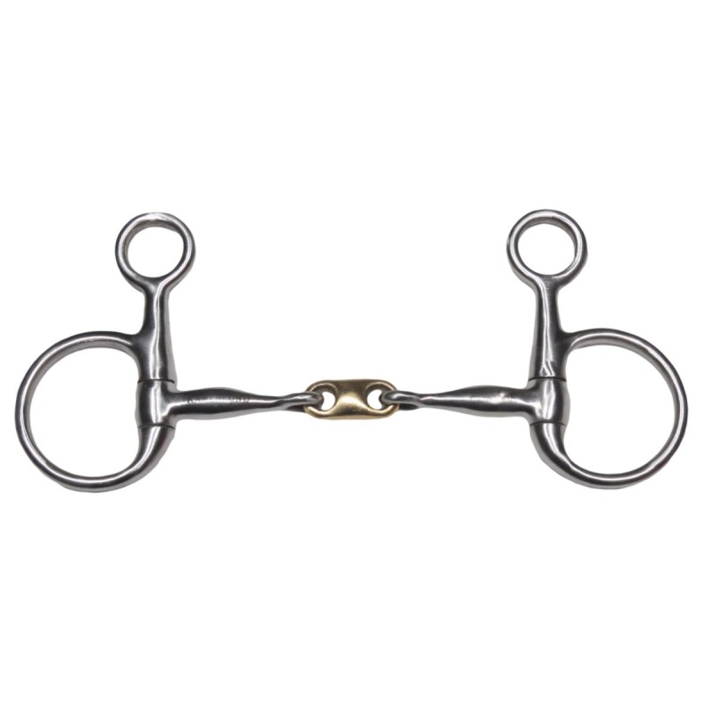 Baucher bid 3-delt 10,5 cm mat stål Karlslund