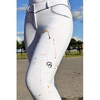 Ridebukser Cavaleros Evento Dressage Hvid str. 44