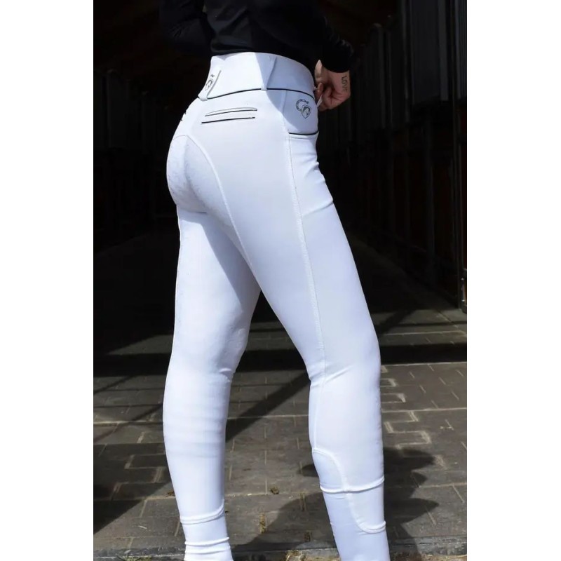 Ridebukser Cavaleros Evento Dressage Hvid str. 44 Ridebukser Cavaleros Evento Dressage Hvid str. 44