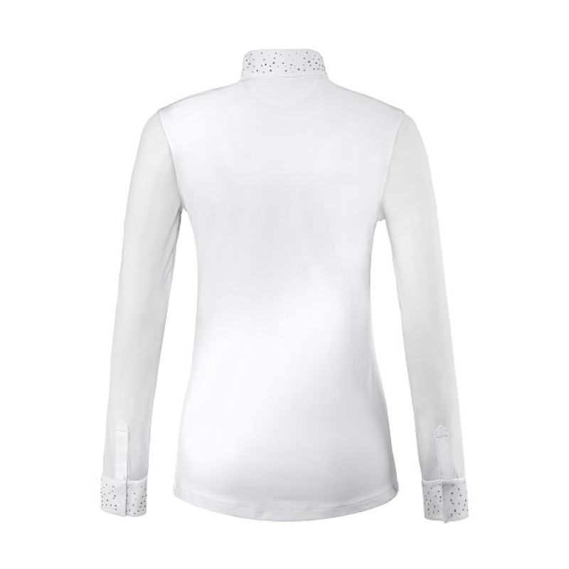 Stævnebluse Dame Hvid Str. L Equiline Stævnebluse Dame Hvid Str. L Equiline