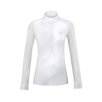 Stævnebluse Dame Hvid Str. L Equiline