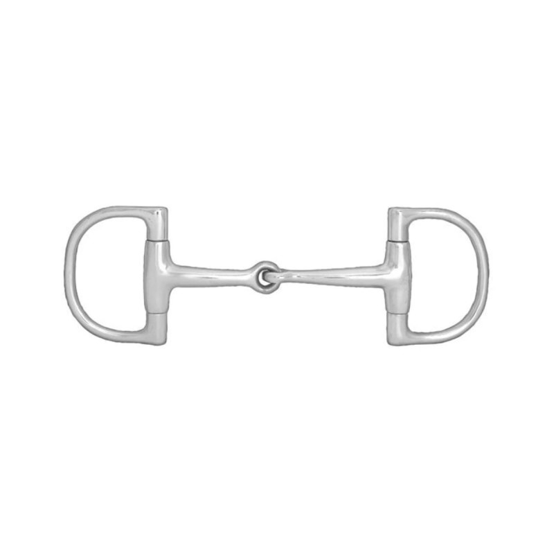 D-Ring Trensebid 2-delt 14,5 cm Horze D-Ring Trensebid 2-delt 14,5 cm Horze