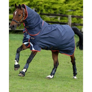 Regndækken 100 gram str. 115 Blå Amigo Bravo 12 plus Horseware