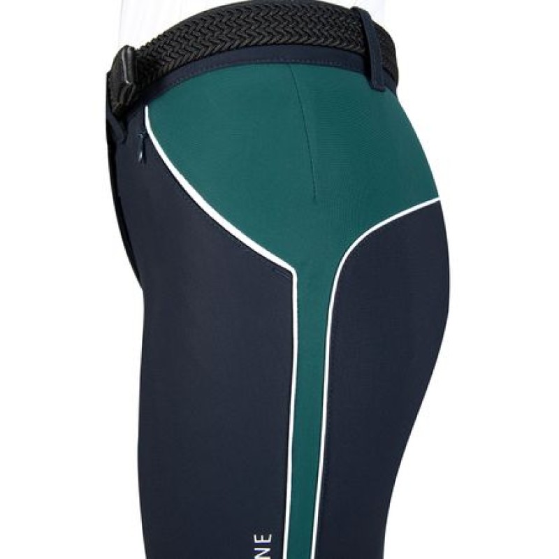 Ridebukser Vinter Equiline Chane Blue Dame str 34 Ridebukser Vinter Equiline Chane Blue Dame str 34