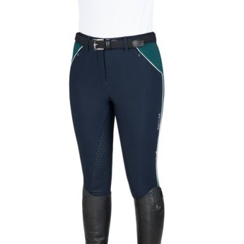 Ridebukser Vinter Equiline Chane Blue Dame str 34