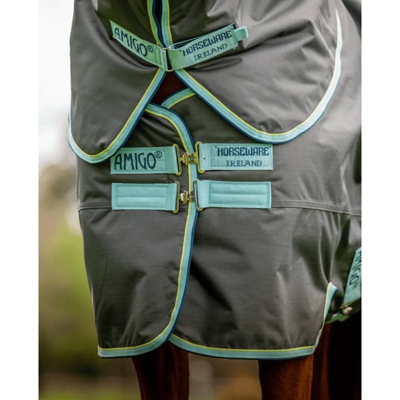 Udedækken 200 gram str. 85 Navy Amigo Hero Horseware Udedækken 200 gram str. 85 Navy Amigo Hero Horseware
