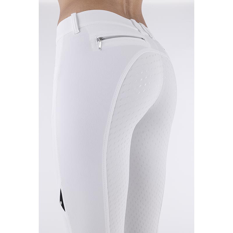 Ridebukser Equiline Donna Hvid Dame str 42 Ridebukser Equiline Donna Hvid Dame str 42