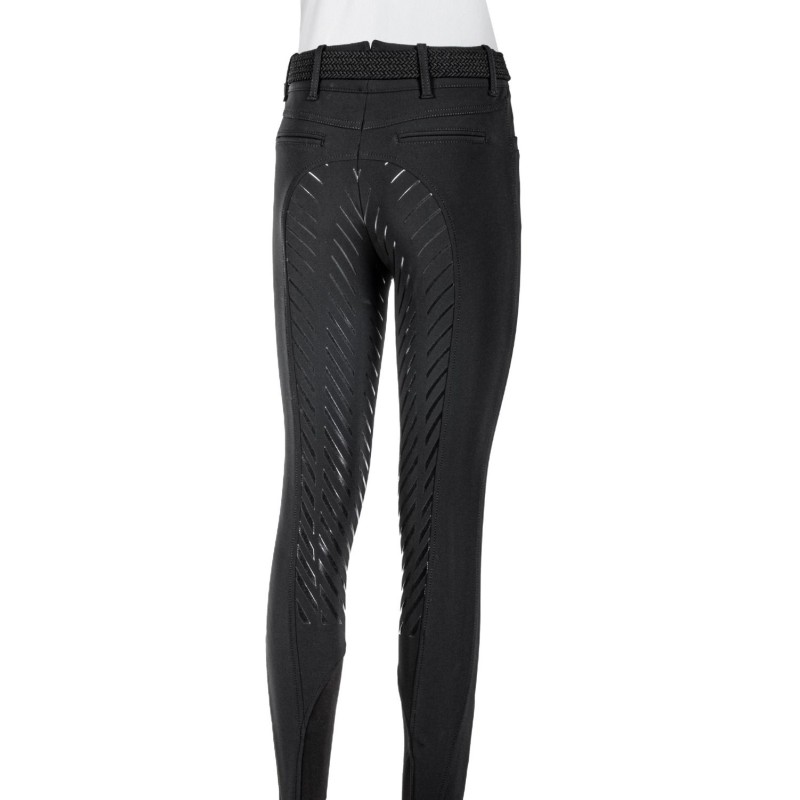 Ridebukser Donna Full Grip Dame str. 34 Sort Ridebukser Donna Full Grip Dame str. 34 Sort