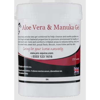 Aloe Vera & Manuka Gel - 300 gram - Førstehjælp til sår til Hest Aloe Vera & Manuka Gel - 300 gram - Førstehjælp til sår til Hest