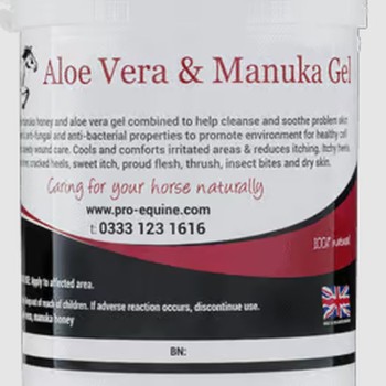 Aloe Vera & Manuka Gel - 300 gram - Førstehjælp til sår til Hest