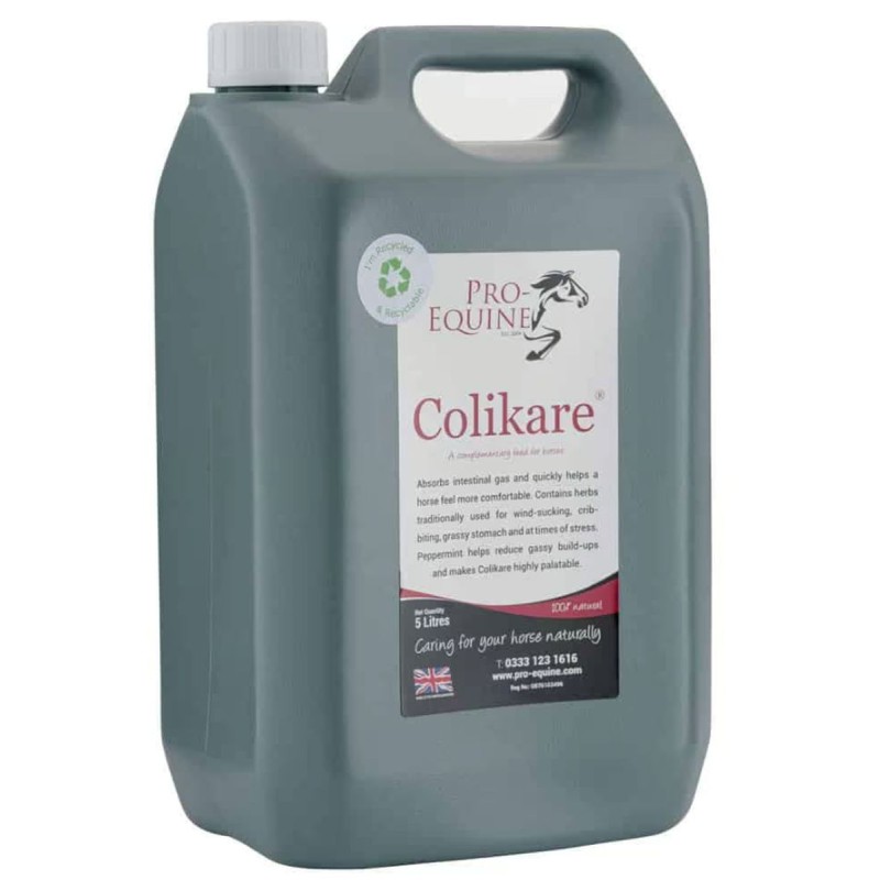 Colikare 5 liter - Tilskud mod gæringskolik og gaskolik hest