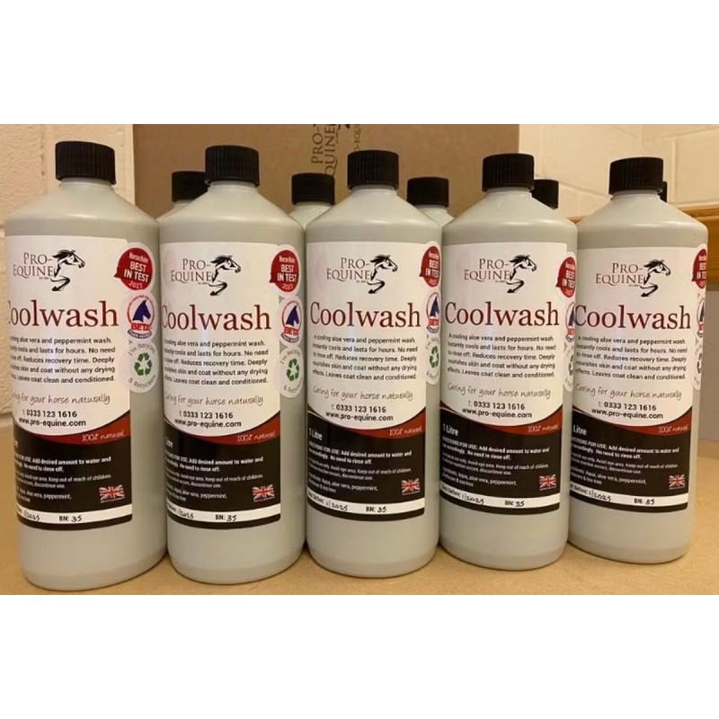 Coolwash til hest - skal ikke skylles ud 1 liter Coolwash til hest - skal ikke skylles ud 1 liter
