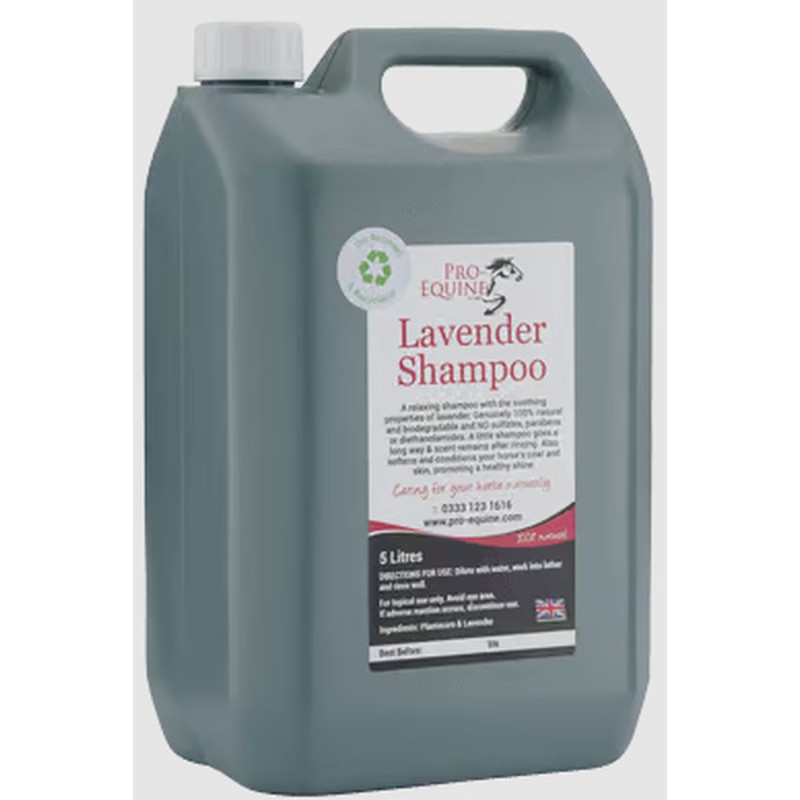 Lavendel shampoo hest 5 liter Lavendel shampoo hest 5 liter