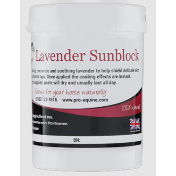 Lavender Sunblock til din hest