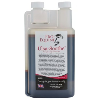 Ulsa-Soothe 1 liter - Tilskud mod mavesyre og mavesår til hest Ulsa-Soothe 1 liter - Tilskud mod mavesyre og mavesår til hest