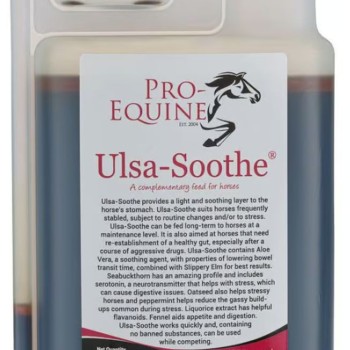 Ulsa-Soothe 1 liter - Tilskud mod mavesyre og mavesår til hest