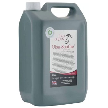 Ulsa-Soothe 5 liter - Tilskud mod mavesyre og mavesår til hest Ulsa-Soothe 5 liter - Tilskud mod mavesyre og mavesår til hest