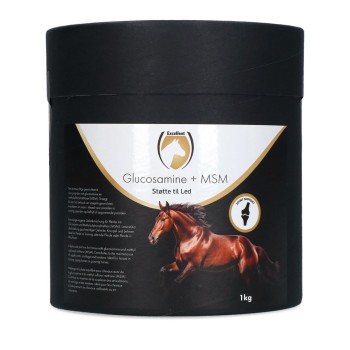 Glukosamin og MSM 1 kg Excellent Horse Glukosamin og MSM 1 kg Excellent Horse