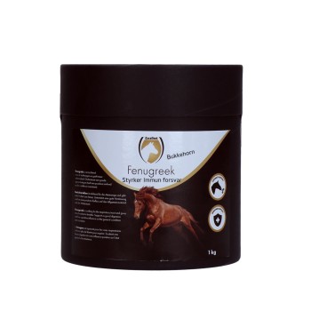 Bukkehorn 1 kg - Styrker immunforsvar, fordøjelsen og vejrtrækningen - Excellent Horse Urter Bukkehorn 1 kg - Styrker immunforsvar, fordøjelsen og vejrtrækningen - Excellent Horse Urter