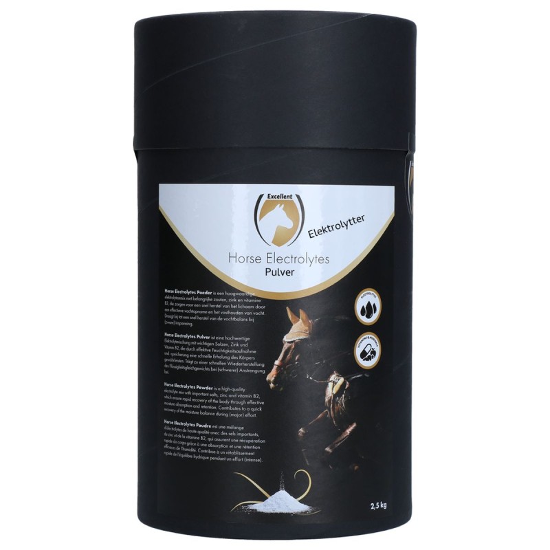 Elektrolytpulver 2,5 kg - Væskebalance - Excellent Horse