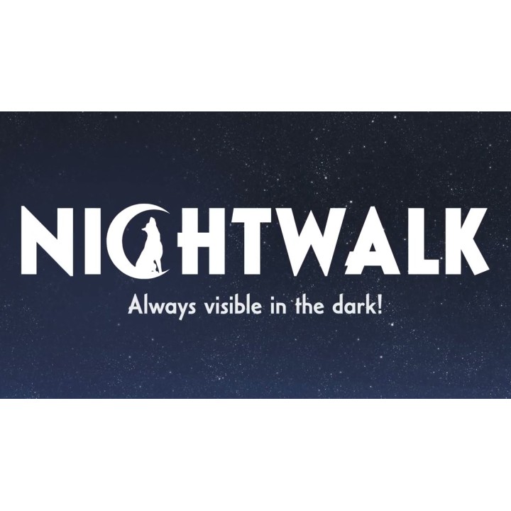 Sikkerhedshalsbånd Orange Nightwalk
