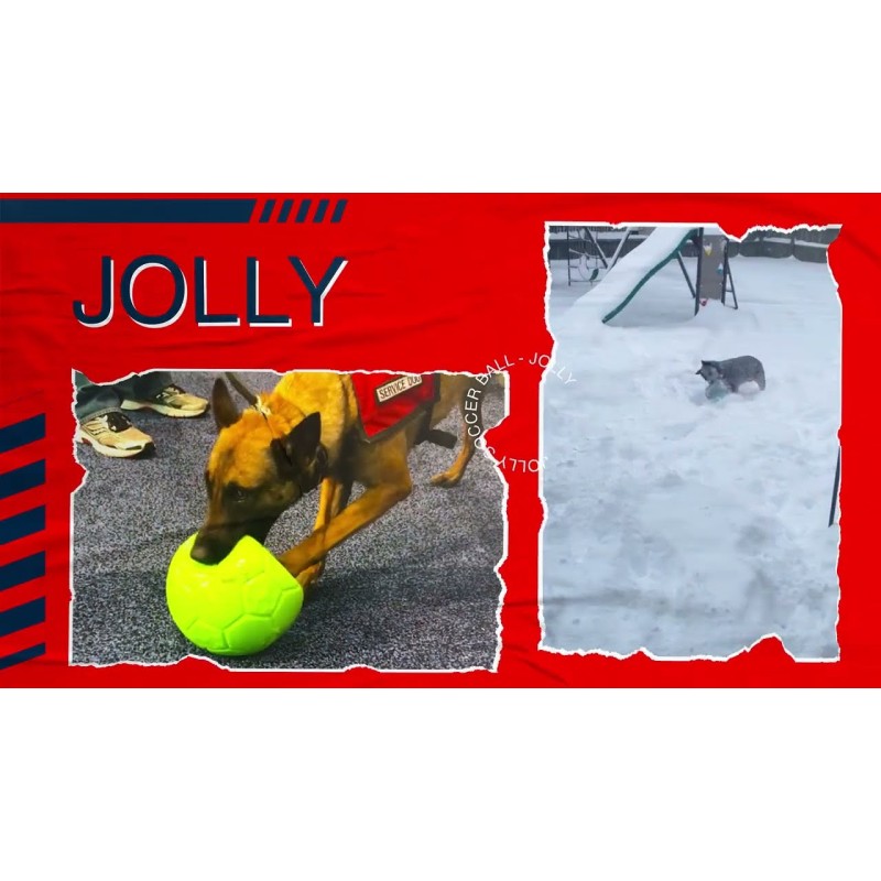 Jolly Fodbold Rød S (15 cm) Jolly Fodbold Rød S (15 cm)
