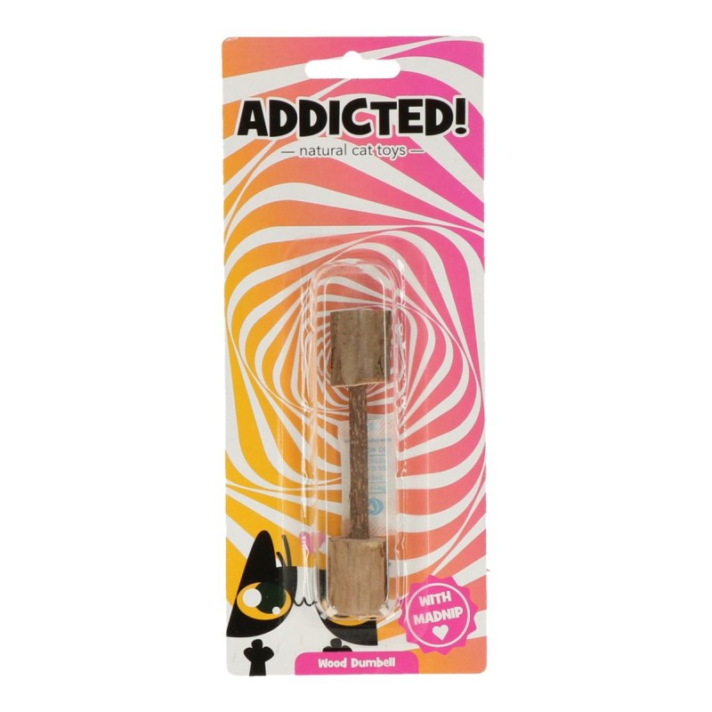 Træ legetøj Håndvægt kattelegetøj Addicted! Træ legetøj Håndvægt kattelegetøj Addicted!