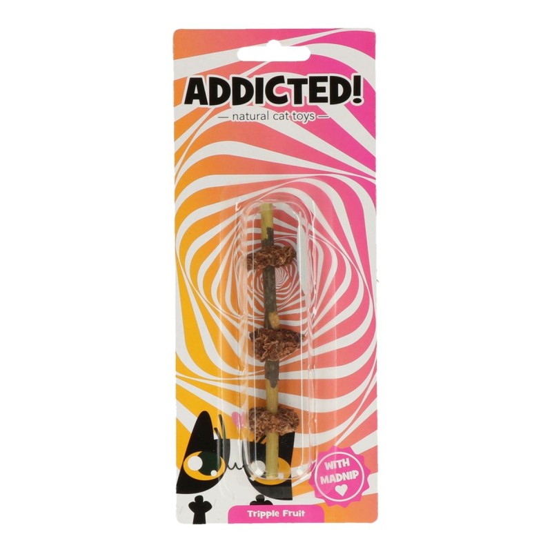 Tredobbelt frugt kattelegetøj kattelegetøj Addicted!
