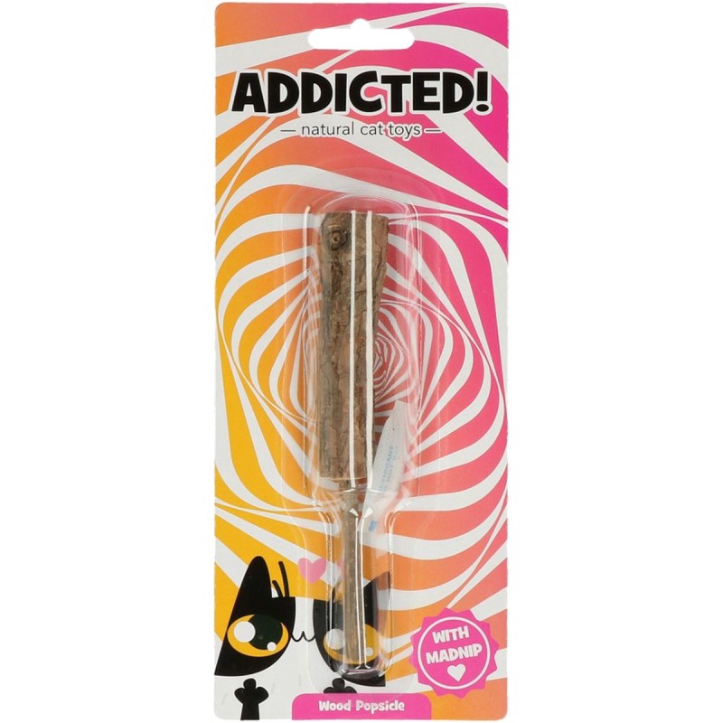 Træpind kattelegetøjAddicted! Træpind kattelegetøjAddicted!