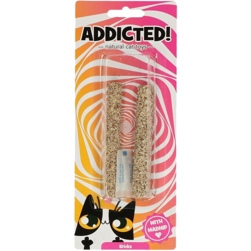 Pind (2-pak) kattelegetøj Addicted! Pind (2-pak) kattelegetøj Addicted!