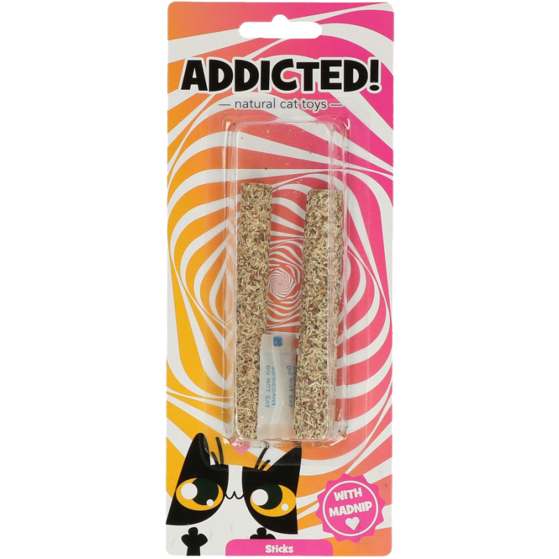 Addicted! Pind (2-pak) kattelegetøj Addicted! Pind (2-pak) kattelegetøj