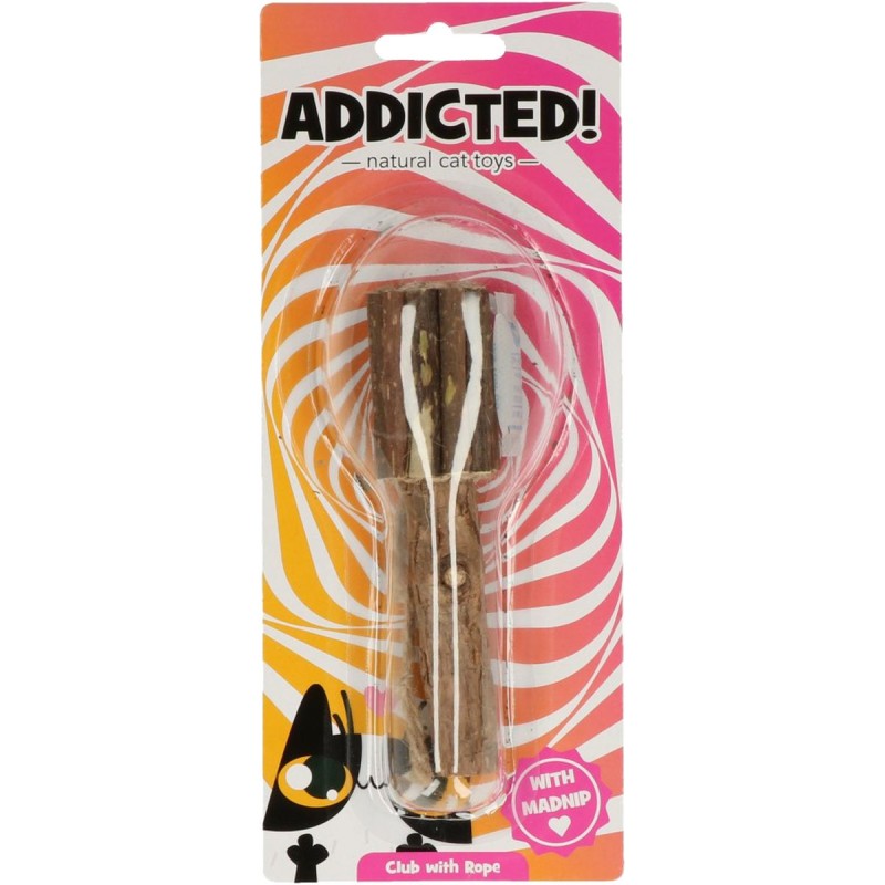 Pind med reb kattelegetøj Addicted!