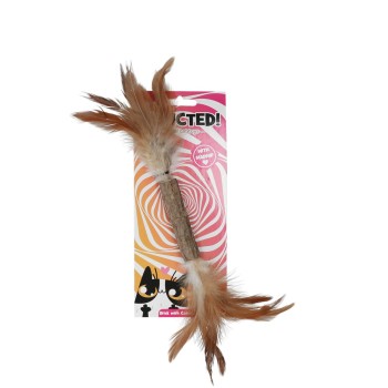 Hold dig til larve og fjer kattelegetøj Addicted!