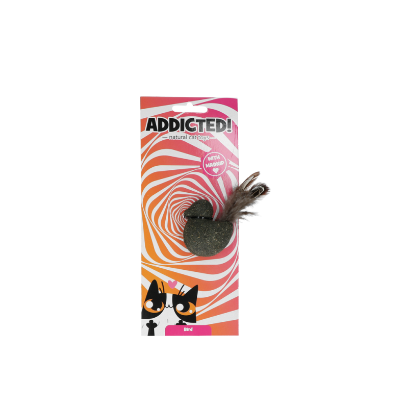 Fugl med fjer kattelegetøj Addicted! Fugl med fjer kattelegetøj Addicted!
