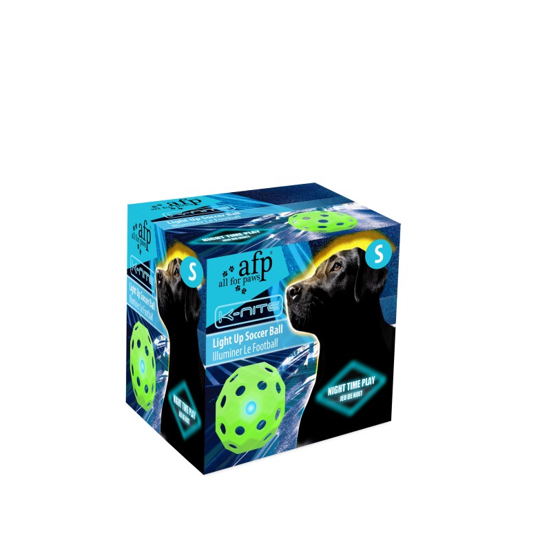 AFP K-Nite lysende fodboldbold mellemstor AFP K-Nite lysende fodboldbold mellemstor